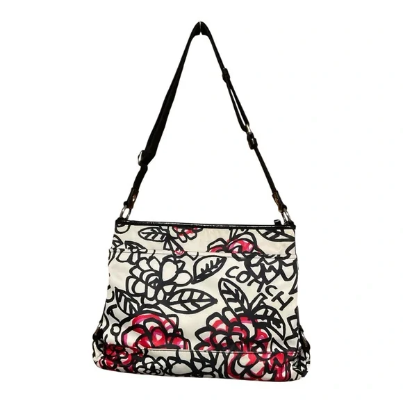 Coach Poppy Floral Graffiti Bag - Picture 2 of 8